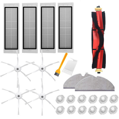 

Filters Brushes Mop Cloth Kit For Xiaomi Sweeping Robot 1S Vacuum Cleaner Parts