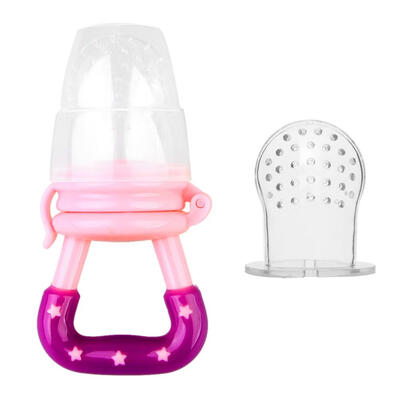

Portable Infants Baby Nipple Feeder Silicone Pacifier Fruits Feeding Tool