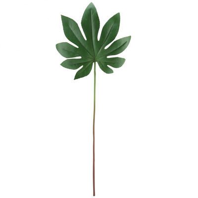 

Greensen Artificial Plant Flower Fake Plastic Fatsia Japonica Leaf Garden Wedding Decoration
