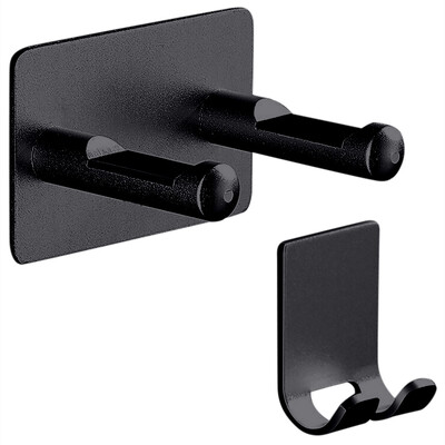 

Gobestart Hair Dryer Holder Wall Mount Aluminum Hair Dryer Storage Organizer Bathroom