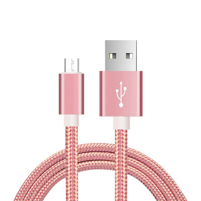 

2M Nylon Micro USB Charger Cable for Android Mobile Phone