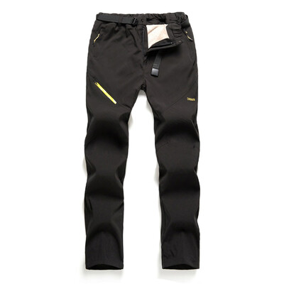 

Gobestart Mens Down-Thickened Waterproof Windproof Outdoor Mountain-Climbing Charger Pant