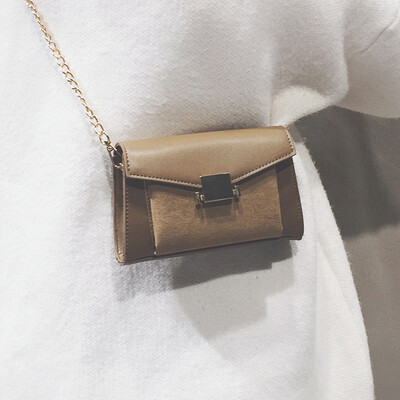 

Autumn&winter mini bag female 2019 new wave Korean version of the wild Messenger bag frosted retro shoulder bag small square bag