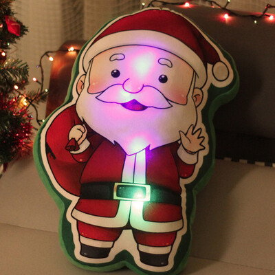 

〖Follure〗LED Music Christmas Tree Pendant Small Pillow Gift Snowman Christmas Tree Santa