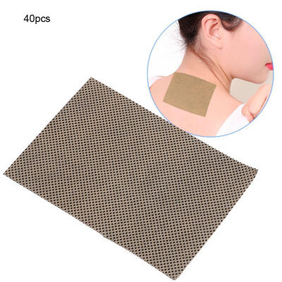 

Greensen 40pcs Wormwood Body Shoulder Neck Knee Pads Patch Adhesive Pain Relief Keep Fit