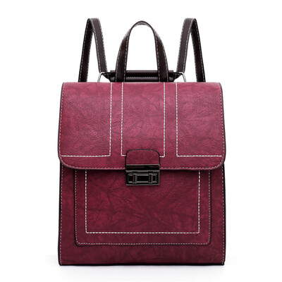 

Womens Business Bag Wild Fashion Bag Large Capacity Backpack