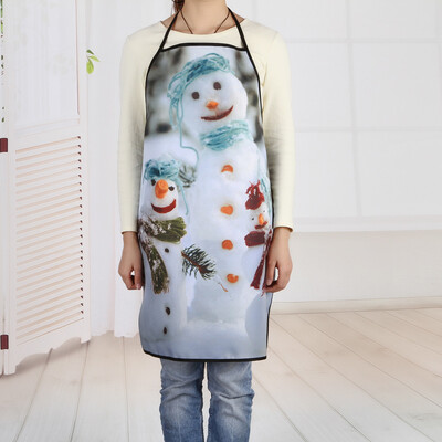 

Tailored Christmas Decoration Waterproof Apron Christmas Dinner Party Apron