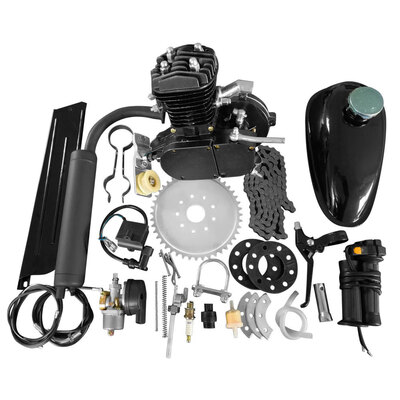 

Ktaxon 2-stroke 50cc engine kit Fits most 26" or 28" wheeled bikes with V-frame for Bicycle Mountain