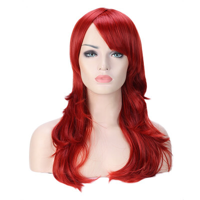 

23 Inch Synthetic Long Wavy Full Hair Wigs Cosplay Costume Party Heat-Resistant Wigs For Women Men