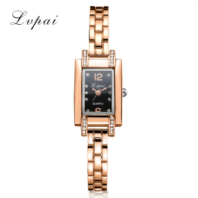 

LVPAI Brand Watches Women Fashion Bracelet Watch Luxury Rose Gold Watch Women Female Quartz WristWatches Dress Watches 533
