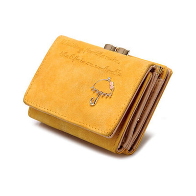 

Tailored Women Umbrella Leather Wallet Button Clutch Purse Girl Short Handbag Bag BG