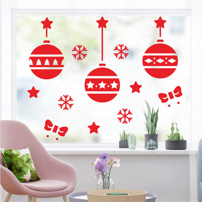 

〖Follure〗Christmas Removable Window Stickers Art Decal Wall Home Shop Decor