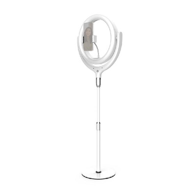 

12 Inch Photography LED Ring Video Light Dimmable Tabletop Beautify Fill Light 10W 2800LM USB Powered White Light Warm Light Mix