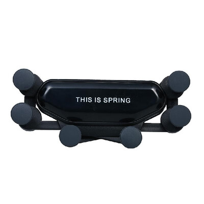 

Vehicle-Mounted Air Outlet Bracket 6-Points Fixation Good Stability for iPhone Samsung Huawei&Other Mobile Phones