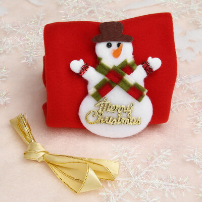 

Non Woven Christmas Wine Bottle Bag Cover Xmas Table Dinner Party Decor