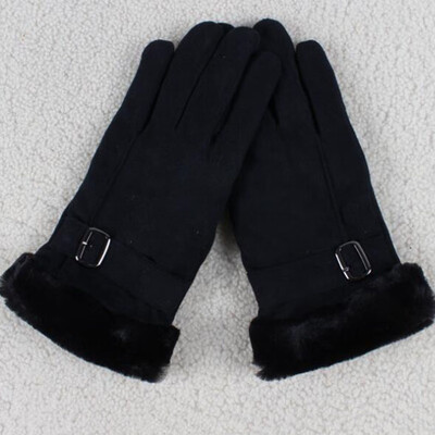 

Outdoor Soft Full Finger Warm Cycling Gloves Bike Sports Touch Screen Winter