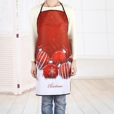 

Toponeto Christmas Decoration Waterproof Apron Christmas Dinner Party Apron