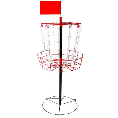 

Greensen Heavy Duty Disc Golf Ball Basket Target Goal Outdoor Practice Iron Accessory Part
