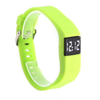 

Men Fashion Simple Sports Watch LED Electronic Waterproof Silicone Watches