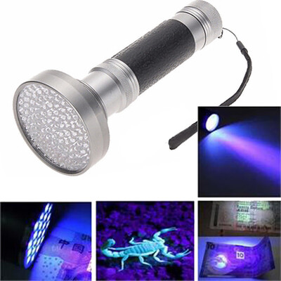 

Saidsome 100 LED UV Blacklight Scorpion Flashlight Super Bright Detection Light Outdoor flashlight lamp