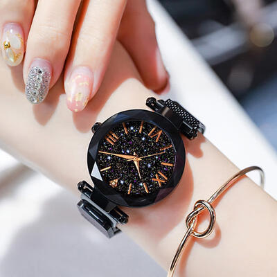 

Luxury Women Watches Magnetic Starry Sky Female Clock Quartz Wristwatch Fashion Ladies Wrist Watch reloj mujer relogio feminino