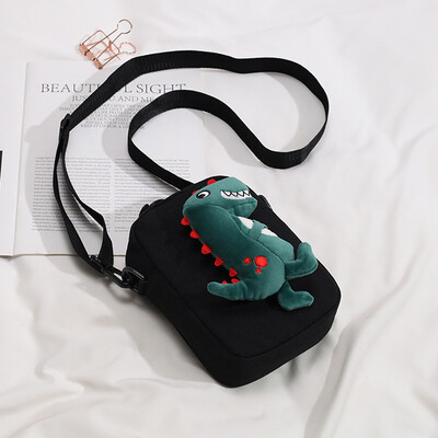 

Tailored Women Fashion Canvas Dinosaur Coin Purse Shoulder Tote Handbag Casual Bag