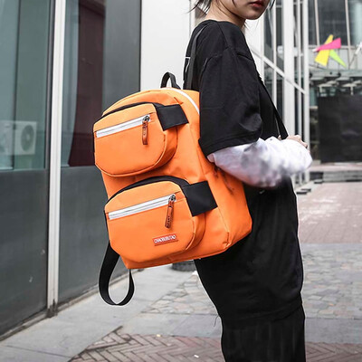 

Tailored Fashion Unisex Casual Backpack Student Bag Large Capacity Backpack Shoulder Bag