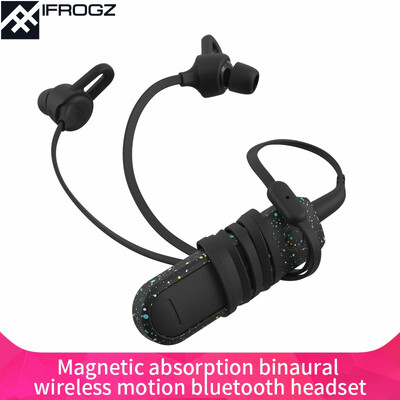 

IFROGZ Sound Hub Sync bluetooth headset wireless sports fitness magnetic headset HIFI music