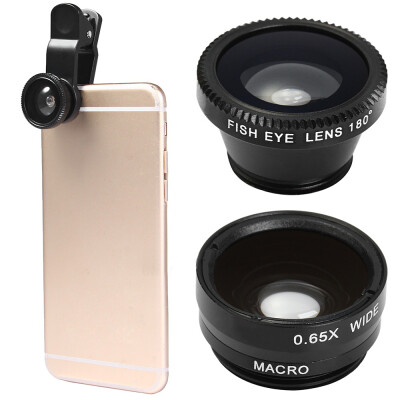 

Minismile 3-in-1 Fisheye&Wide Angle&Macro Phone Camera Lens Kit for iPhone X 8 Plus 8 7 Plus 7