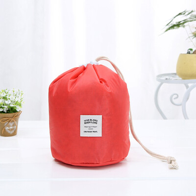 

Tailored Fashion Simple Style Large Capacity Drawstring Nylon Storage Bag Cosmetic Bag
