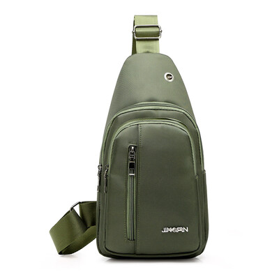 

Tailored Men Fashion Outdoor Solid Versatile Shoulder Bag Messenger Bag Chest Bag