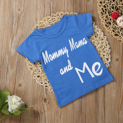 

Newborn Infant Kids Baby Boy Short Sleeve Letter Print T-shirt Outfits Clothes