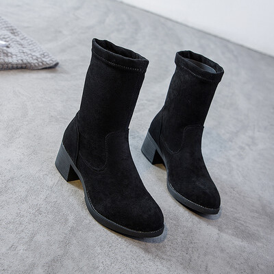 

Fuliyer womens high boots winter womens shoes cotton shoes 17859