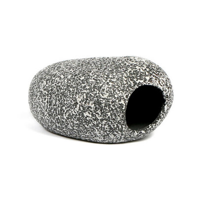 

Funny Ceramic Rock Cave Stone Decoration For Fish Tank Benefical Accessories for Cichlidss Existence aquarium