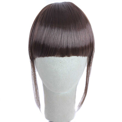 

Gobestart Pretty Girls Clip On Clip In Front Hair Bang Fringe Hair Extension Piece