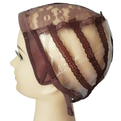 

〖Follure〗Wig Cap Making Elastic Breathable Lace Mesh Net Weaving Cap Adjustable Head
