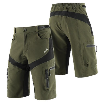 

Men Cycling Shorts Quick Drying Breathable Outdoor Sports Running Bike Riding Casual Shorts with 6 Pockets