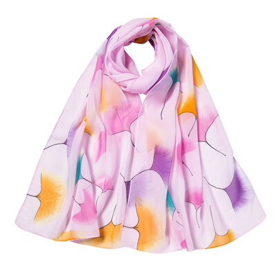 

Gobestart Fashion Women Flower Printing Long Soft Wrap Scarf Shawl Scarves