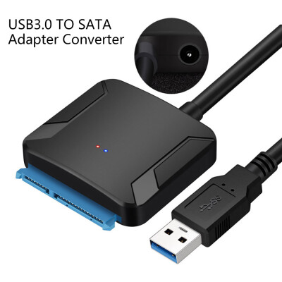 

30cm USB 30 to Sata Adapter Converter Cable USB30 Cable Converter For Samsung Seagate WD 25 35 HDD SSD Hard Disk Adapter