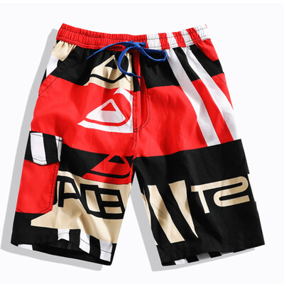 

Tailored Mens Printed Swimming Trousers in Spring&Summer Beach Surfing Shorts
