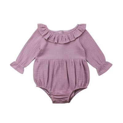 

Cotton Newborn Toddler Baby Girl Halter Bodysuit Romper Jumpsuit Outfits Clothes