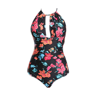 

Roseonmyhand Womens One Piece Swimwear Backless Tummy Control Monokini Swimsuits