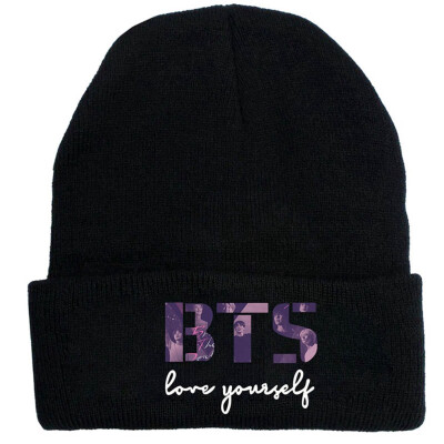 

CAR-TOBBY KPOP BTS Bangtan Boys Beanie Hat JIMIN J-HOPE Man Woman Winter Warm Knitted Cap