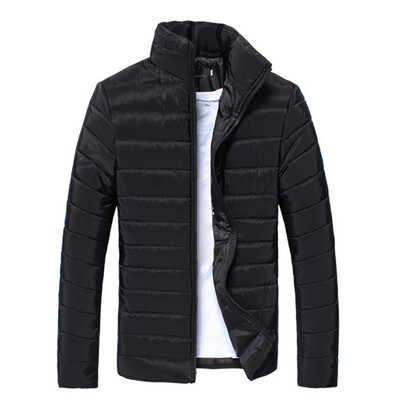 

Mens Down Jacket Fur Collar Mens Jacket Long Winter Mens Warm Jacket Slim Fit