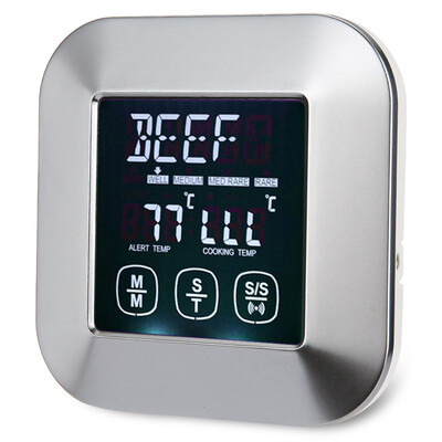 

TS - 82 Touch Screen Meat Cooking Grill Thermometer Timer with Probe