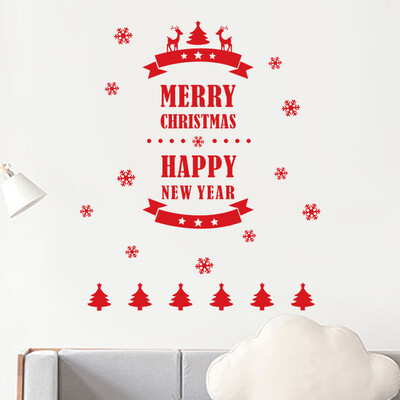 

Tailored Wall Window Stickers Santa Claus Snowman Snowflake Christmas Xmas Vinyl Decals