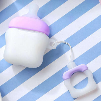 

Cute Protecive Case Baby Bottle-Shaped Protector For AirPods 12