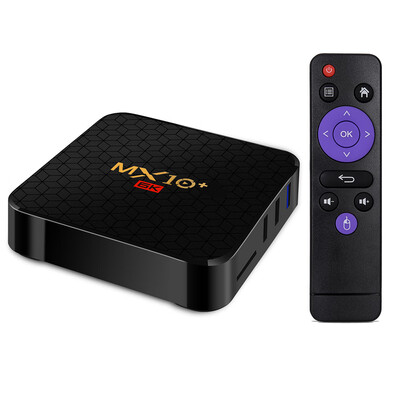 

MX10 Plus Smart TV Box Android 90 Allwinner H6 UHD 4K Media Player 6K Image Decoding 4GB 32GB 24G 5G WiFi BT40 100M LAN USB