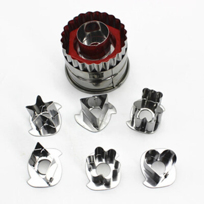 

Stainless Steel Cookies Cutter Set Diy Biscuit Fondant Cake Pastry Decorating Mold Baking Tools