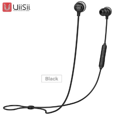 

UiiSii BT118 Earphones Sport BT 50 HD Stereo Sound Strong Bass Headset In-Ear IPX5 Waterproof Travel Work PC Smartphone Headphone